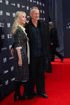 2026 Toronto International Film Festival - ˜Up Against It™ Premiere (L-R) Trudie Styler and Sting attend the red carpet for ˜Up Against It™ premiere during the 2026 Toronto International Film Festival (TIFF) at Roy Thomson Hall. on September 17, 2026 in Toronto, Canada. (Photo by Leonardo Ramirez Eyepix Group) Copyright: xLeonardoxRamirez xEyepixxGroupx LR17092026-00615