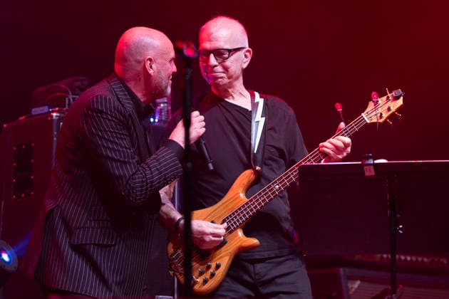 Holy Holy featuring Tony Visconti and Woody Woodmansey performs live atO2 City Hall,Newcastle, UK, , on 17 September 2026 Glenn Gregory and Tony Visconti Of Holy Holy, perfrom slive at Newcastle City Hall on 17 September 2026, Credit:David Wala Avalon  Copyright: xDavidxWalax xAvalonx 1135847414