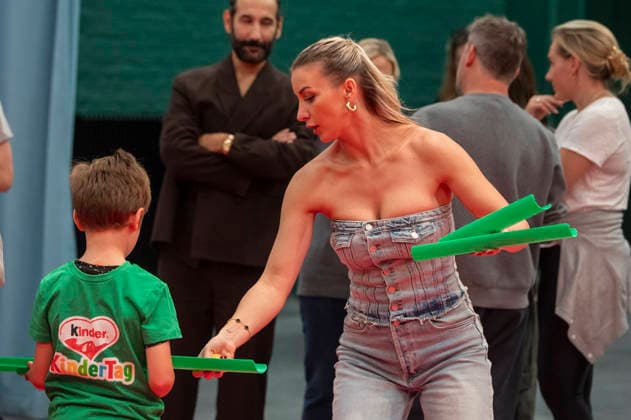 ABB CHILDREN S DAY: Anna Carina Woitschack at the Children s Day event at the Atelier Gardens Berlin on September 17, 2026