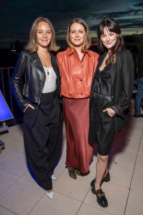 ABB UEFA s Sonja Gerhardt, Alice Dwyer, and Lea van Acken as guests at the UFA Celebrity Gathering Back in Berlin at the UFA GmbH Berlin offices, Berlin, September 17, 2026
