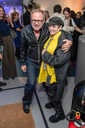 ABB UEFA s Samuel Finzi and Katharina Thalbach were guests at the UFA Celebrity Gathering Back in Berlin at the UFA GmbH Berlin offices, Berlin, September 17, 2026