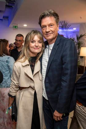 ABB UEFA s Ina Paule Klink and Roland Suso Richter as guests at the UFA Celebrity Gathering Back in Berlin at the UFA GmbH Berlin offices, Berlin, September 17, 2026