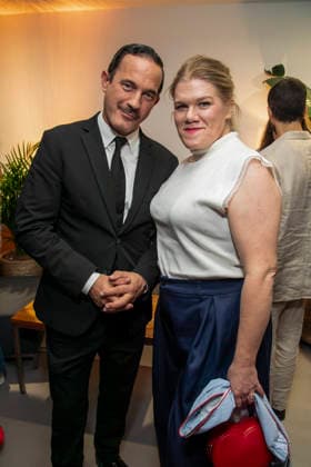 ABB UEFA s Soenke Moehring and Gisa Flake were guests at the UFA Back in Berlin celebrity gathering at the UFA GmbH Berlin offices in Berlin on September 17, 2026