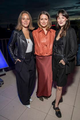 ABB UEFA s Sonja Gerhardt, Alice Dwyer, and Lea van Acken were guests at the UFA Celebrity Gathering Back in Berlin at the UFA GmbH Berlin offices, Berlin, on September 17, 2026