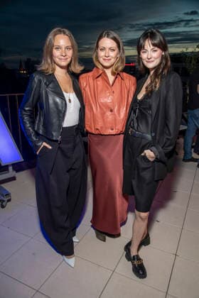 ABB UEFA s Sonja Gerhardt, Alice Dwyer, and Lea van Acken were guests at the UFA Celebrity Gathering Back in Berlin at the UFA GmbH Berlin offices, Berlin, on September 17, 2026