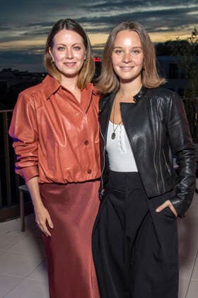 ABB UEFA s Alice Dwyer and Sonja Gerhardt as guests at the UFA Celebrity Gathering Back in Berlin at the UFA GmbH Berlin offices, Berlin, September 17, 2026