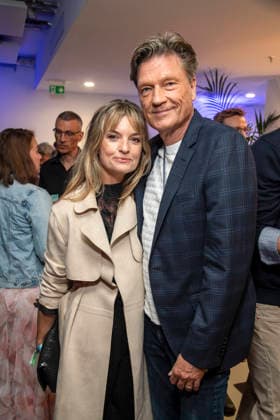 ABB UEFA s Ina Paule Klink and Roland Suso Richter were guests at the UFA Celebrity Gathering Back in Berlin at the UFA GmbH Berlin offices in Berlin on September 17, 2026