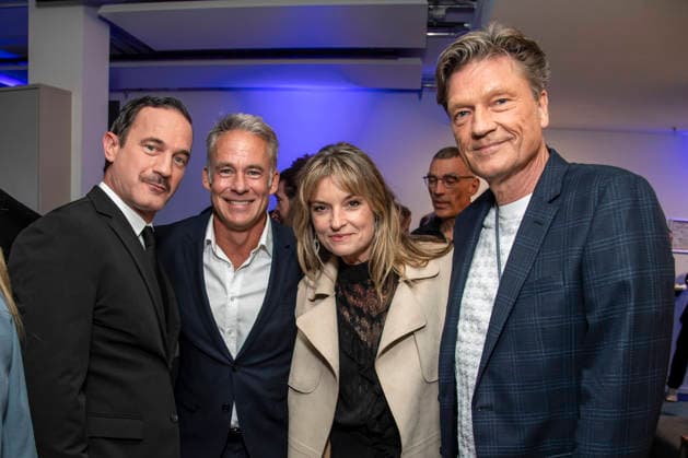 ABB UEFA s Soenke Moehring, Marco Girnth, Ina Paule Klink, and Roland Suso Richter were guests at the UFA Celebrity Gathering Back in Berlin at the UFA GmbH Berlin offices in Berlin on September 17, 2026