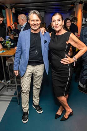 ABB UEFA s Wolfgang Bahro and Katy Karrenbauer Appear as Guests on the UFA Celebrity Show Back in Berlin at the UFA GmbH Berlin offices, Berlin, September 17, 2026