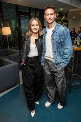 ABB UEFA s Sonja Gerhardt and Vladimir Burlakov were guests at the UFA Celebrity Gathering Back in Berlin at the UFA GmbH Berlin offices, Berlin, September 17, 2026