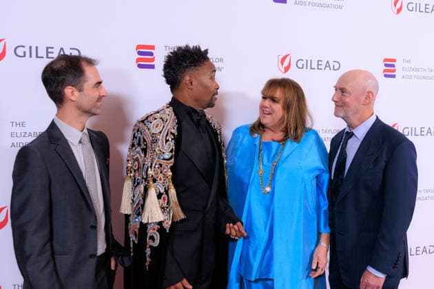 September 17, 2026, Beverly Hills, California, USA: Quinn Tivey, Billy Porter, Barbara Berkowitz and Tim Medelson at the Elizabeth Taylor Night of Compassion event on Thursday September 17, 2026 at The Beverly Hills Hotel in Beverly Hills, California. JAVIER ROJAS PI Beverly Hills USA  - ZUMAp124 20260917_zaa_p124_030 Copyright: xJavierxRojasx