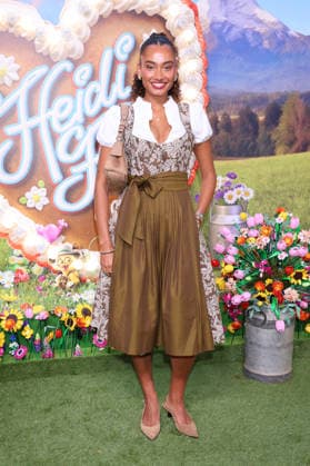 Aurelie Carina arriving at the RTL TV show HeidiFest by Heidi Klum at the Hofbräuhaus in Munich, September 17, 2026 Foto:xK.xKriegerx xFuturexImagex heidifest_6856