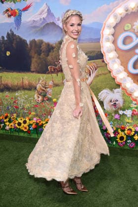 Isi Glück upon arrival at the RTL TV show HeidiFest by Heidi Klum at the Hofbräuhaus in Munich, September 17, 2026 Foto:xK.xKriegerx xFuturexImagex heidifest_6888