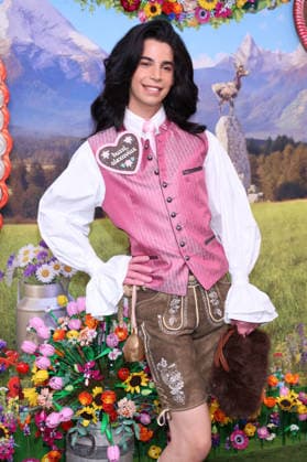 Alexavius Hill upon arrival at the RTL TV show HeidiFest by Heidi Klum at the Hofbräuhaus in Munich, September 17, 2026 Foto:xK.xKriegerx xFuturexImagex heidifest_6870
