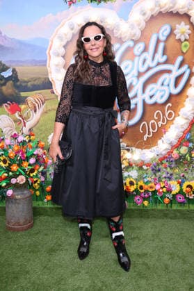 Natascha Ochsenknecht arriving at the RTL TV show HeidiFest by Heidi Klum at the Hofbräuhaus in Munich, September 17, 2026 Foto:xK.xKriegerx xFuturexImagex heidifest_6873