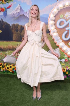 Kim Hnizdo upon arrival at the RTL TV show HeidiFest by Heidi Klum at the Hofbräuhaus in Munich, September 17, 2026 Foto:xK.xKriegerx xFuturexImagex heidifest_6902