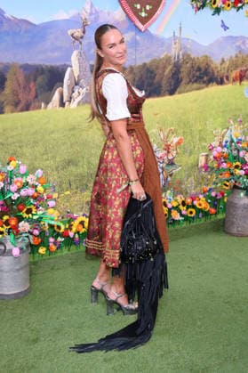 Nina Suess arriving at the RTL TV show HeidiFest by Heidi Klum at the Hofbräuhaus in Munich, September 17, 2026 Foto:xK.xKriegerx xFuturexImagex heidifest_6945