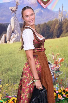 Nina Suess arriving at the RTL TV show HeidiFest by Heidi Klum at the Hofbräuhaus in Munich, September 17, 2026 Foto:xK.xKriegerx xFuturexImagex heidifest_6946
