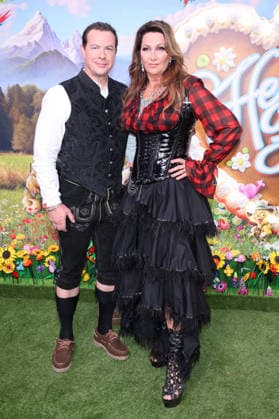 Jenny from Ace of Base with her husband Jakob Petrán upon arrival at the RTL TV show HeidiFest by Heidi Klum at the Hofbräuhaus in Munich, September 17, 2026 Foto:xK.xKriegerx xFuturexImagex heidifest_6951