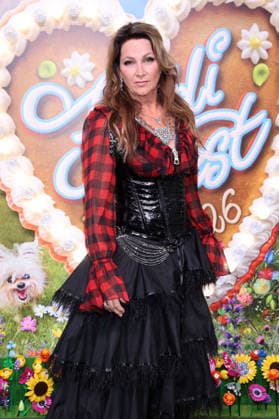 Jenny from Ace of Base arriving at the RTL TV show HeidiFest by Heidi Klum at the Hofbräuhaus in Munich, September 17, 2026 Foto:xK.xKriegerx xFuturexImagex heidifest_6956
