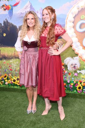 Katja Burkard and Barbara Meier upon arrival at the RTL TV show HeidiFest by Heidi Klum at the Hofbräuhaus in Munich, September 17, 2026 Foto:xK.xKriegerx xFuturexImagex heidifest_6965