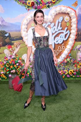 Sarah Posch arriving at the RTL TV show HeidiFest by Heidi Klum at the Hofbräuhaus in Munich, September 17, 2026 Foto:xK.xKriegerx xFuturexImagex heidifest_6973
