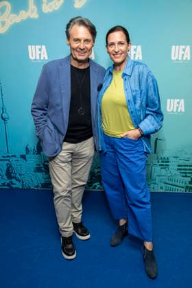 ABB UFA s Wolfgang Bahro and Ulrike Frank Appear on the UFA Celebrity Show Back in Berlin at the UFA GmbH Berlin offices, Berlin, September 17, 2026