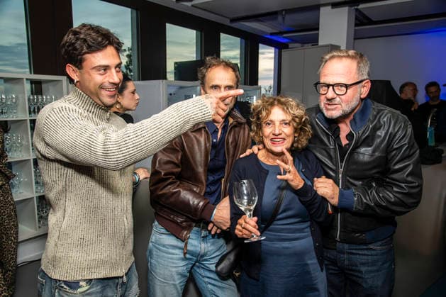 ABB UFA Leo Altaras, Doreen Wilde (aka dodipi), Jan Georg Schuette, Adriana Altaras, and Samuel Finzi were guests at the UFA Celebrity Gathering Back in Berlin at the UFA GmbH Berlin offices in Berlin on September 17, 2026