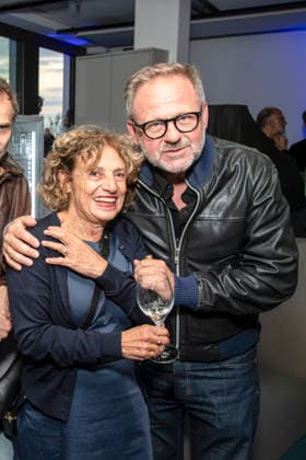 ABB UFA s Adriana Altaras and Samuel Finzi as guests at the UFA Celebrity Gathering Back in Berlin at the UFA GmbH Berlin offices, Berlin, September 17, 2026