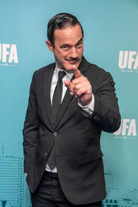ABB UFA s Soenke Moehring Appears on the UFA Celebrity Roundup: Back in Berlin at the UFA GmbH Berlin offices, Berlin, September 17, 2026