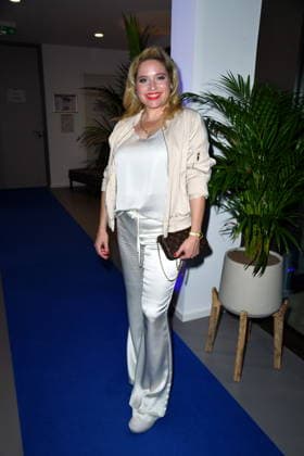 UFA Back in Berlin Reception: Caroline Frier on the Blue Carpet at the UFA Back in Berlin Reception at the BE YOND OFFICE in Berlin on September 17, 2026 Copyright: xEventpressxBerndtx