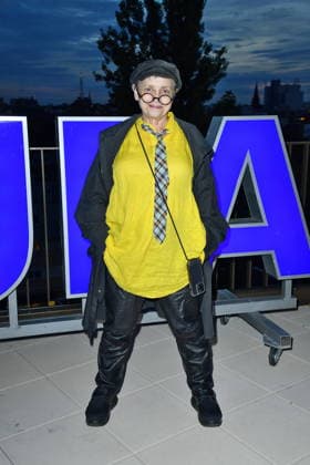 UFA Back in Berlin Reception: Katharina Thalbach on the blue carpet at the UFA Back in Berlin reception at BE YOND OFFICE in Berlin on September 17, 2026 Copyright: xEventpressxBerndtx