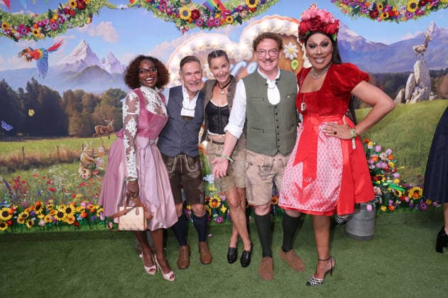 Leclery and guests arriving at the RTL TV show HeidiFest by Heidi Klum at the Hofbräuhaus in Munich, September 17, 2026 Foto:xK.xKriegerx xFuturexImagex heidifest_6983