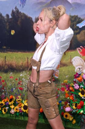 Michelle upon her arrival at the RTL TV show HeidiFest by Heidi Klum at the Hofbräuhaus in Munich, September 17, 2026 Foto:xK.xKriegerx xFuturexImagex heidifest_6991