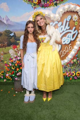 Leni Klum and Heidi Klum arriving at the RTL TV show HeidiFest by Heidi Klum at the Hofbräuhaus in Munich, September 17, 2026 Foto:xK.xKriegerx xFuturexImagex heidifest_7018
