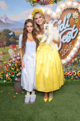 Leni Klum and Heidi Klum arriving at the RTL TV show HeidiFest by Heidi Klum at the Hofbräuhaus in Munich, September 17, 2026 Foto:xK.xKriegerx xFuturexImagex heidifest_7020