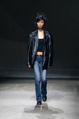 LFW - Ksenia Schnaider Runway A model rehearses on the runway at the Ksenia Schnaider show during London Fashion Week September 2026 at The Strand in London, England on September 17, 2026. Photo by LounisPhotography ABACAPRESS.COM London United Kingdom  Copyright: xLounisPhotography ABACAx