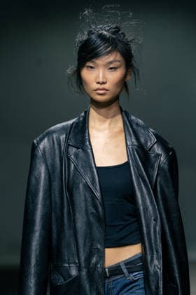 LFW - Ksenia Schnaider Runway A model rehearses on the runway at the Ksenia Schnaider show during London Fashion Week September 2026 at The Strand in London, England on September 17, 2026. Photo by LounisPhotography ABACAPRESS.COM London United Kingdom  Copyright: xLounisPhotography ABACAx
