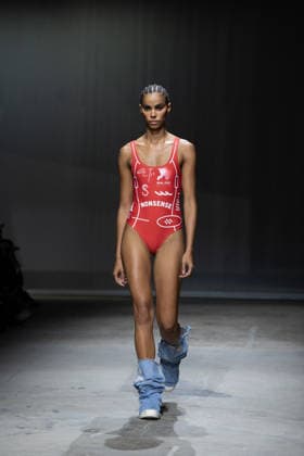 LFW - Ksenia Schnaider Runway A model walks the runway at the Ksenia Schnaider show during London Fashion Week September 2026 at The Strand in London, England on September 17, 2026. Photo by LounisPhotography ABACAPRESS.COM London United Kingdom  Copyright: xLounisPhotography ABACAx