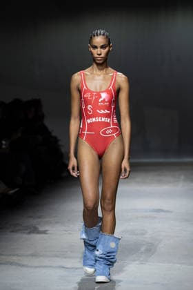 LFW - Ksenia Schnaider Runway A model walks the runway at the Ksenia Schnaider show during London Fashion Week September 2026 at The Strand in London, England on September 17, 2026. Photo by LounisPhotography ABACAPRESS.COM London United Kingdom  Copyright: xLounisPhotography ABACAx