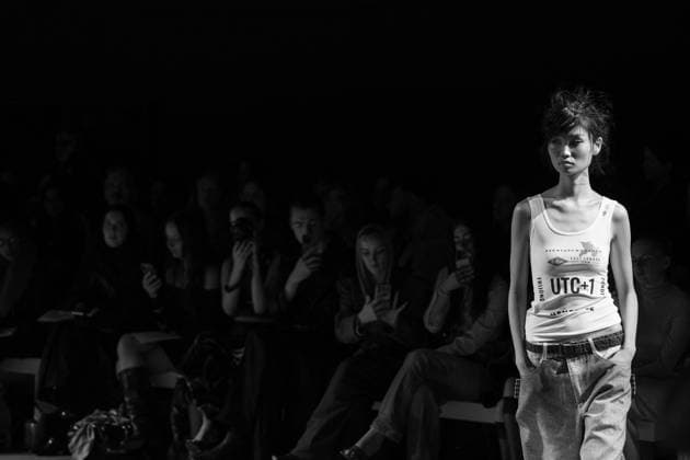 LFW - Ksenia Schnaider Runway A model walks the runway at the Ksenia Schnaider show during London Fashion Week September 2026 at The Strand in London, England on September 17, 2026. Photo by LounisPhotography ABACAPRESS.COM London United Kingdom  Copyright: xLounisPhotography ABACAx