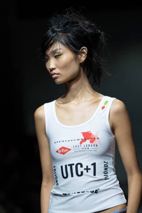 LFW - Ksenia Schnaider Runway A model walks the runway at the Ksenia Schnaider show during London Fashion Week September 2026 at The Strand in London, England on September 17, 2026. Photo by LounisPhotography ABACAPRESS.COM London United Kingdom  Copyright: xLounisPhotography ABACAx