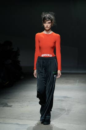 LFW - Ksenia Schnaider Runway A model walks the runway at the Ksenia Schnaider show during London Fashion Week September 2026 at The Strand in London, England on September 17, 2026. Photo by LounisPhotography ABACAPRESS.COM London United Kingdom  Copyright: xLounisPhotography ABACAx