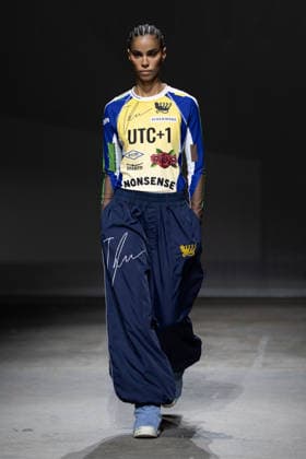LFW - Ksenia Schnaider Runway A model walks the runway at the Ksenia Schnaider show during London Fashion Week September 2026 at The Strand in London, England on September 17, 2026. Photo by LounisPhotography ABACAPRESS.COM London United Kingdom  Copyright: xLounisPhotography ABACAx