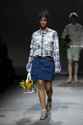 LFW - Ksenia Schnaider Runway A model walks the runway at the Ksenia Schnaider show during London Fashion Week September 2026 at The Strand in London, England on September 17, 2026. Photo by LounisPhotography ABACAPRESS.COM London United Kingdom  Copyright: xLounisPhotography ABACAx
