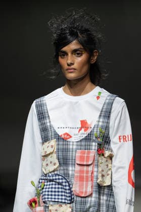 LFW - Ksenia Schnaider Runway A model walks the runway at the Ksenia Schnaider show during London Fashion Week September 2026 at The Strand in London, England on September 17, 2026. Photo by LounisPhotography ABACAPRESS.COM London United Kingdom  Copyright: xLounisPhotography ABACAx
