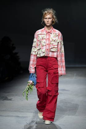 LFW - Ksenia Schnaider Runway A model walks the runway at the Ksenia Schnaider show during London Fashion Week September 2026 at The Strand in London, England on September 17, 2026. Photo by LounisPhotography ABACAPRESS.COM London United Kingdom  Copyright: xLounisPhotography ABACAx