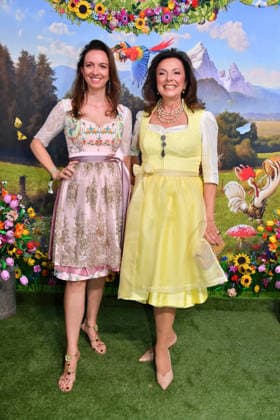 Uschi Dämmrig von Luttitz with her daughter Stefanie at the 2nd HeidiFest by Heidi Klum, a pre-Oktoberfest event hosted by RTL at the Hofbräuhaus in Munich on September 17, 2026