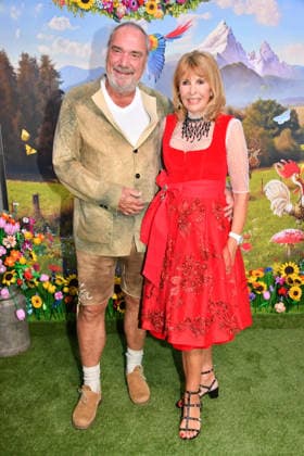 Ireen Sheer with her husband Klaus Jürgen Kahl at the 2nd HeidiFest by Heidi Klum, a pre-Oktoberfest event hosted by RTL at the Hofbräuhaus in Munich on September 17, 2026