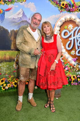 Ireen Sheer with her husband Klaus Jürgen Kahl at the 2nd HeidiFest by Heidi Klum, a pre-Oktoberfest event hosted by RTL at the Hofbräuhaus in Munich on September 17, 2026